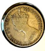ONE Florijn ( 2 shilling) 1856 Victoria / BRITANIË, Verzenden, België, 2 euro, Zilver