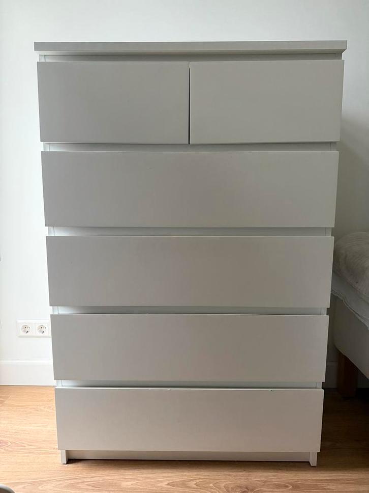 IKEA Malm Ladekast - 7 Lades - Amsterdam, Huis en Inrichting, Kasten | Dressoirs, Gebruikt, 50 tot 100 cm, 25 tot 50 cm, Met lade(s)