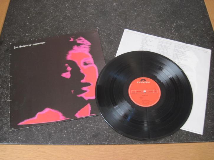 Jon Anderson - Animation (LP), Cd's en Dvd's, Vinyl | Pop, Gebruikt, 1980 tot 2000, 12 inch, Ophalen of Verzenden