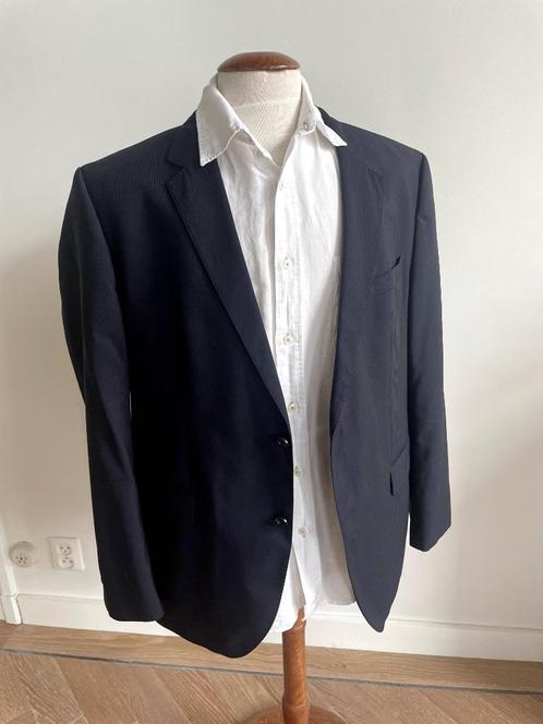 Boss: Donkerblauw, getailleerd colbert. Maat 52, Kleding | Heren, Kostuums en Colberts, Zo goed als nieuw, Maat 52/54 (L), Blauw