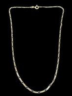 14 karaats gouden Figaro Ketting - Lengte 41 cm - breed 2 mm, Sieraden, Tassen en Uiterlijk, Kettingen, Verzenden, ., Zo goed als nieuw