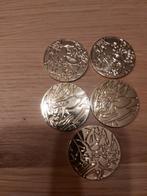 Pokemon Metalen Coins, Ophalen of Verzenden