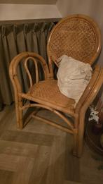 Rotan stoel, Huis en Inrichting, Gebruikt, Bruin, Ophalen of Verzenden, Eén