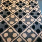 Aabe wollen deken. Rose met zwart. 1.70X 2.00 m., Ophalen of Verzenden, Gebruikt