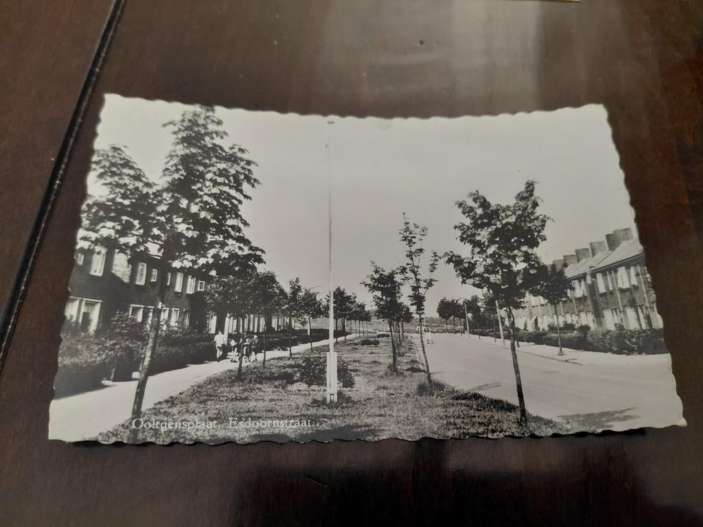OOLGENSPLAAT  ESDOORNSTRAAT   Goeree Overflakkee, Verzamelen, Ansichtkaarten | Nederland, Ophalen of Verzenden, 1940 tot 1960