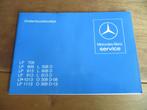 Nieuw onderhoudsboek Mercedes L 508D - L 613D, LP709 -LP1113, Auto diversen, Handleidingen en Instructieboekjes, Ophalen of Verzenden