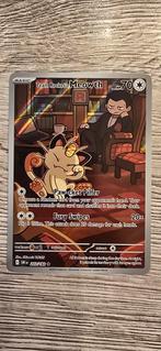Team Rocket's Meowth - Zeldzame Pokémonkaart!, Ophalen of Verzenden, Zo goed als nieuw, Losse kaart