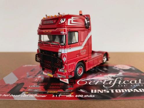 Tekno Daf Weeda, Hobby en Vrije tijd, Modelauto's | 1:50, Zo goed als nieuw, Bus of Vrachtwagen, Tekno, Ophalen of Verzenden