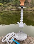 Prachtige Shisha / Waterpijp acryl met enkele slang (47cm), Ophalen of Verzenden, Nieuw, (Water)pijp