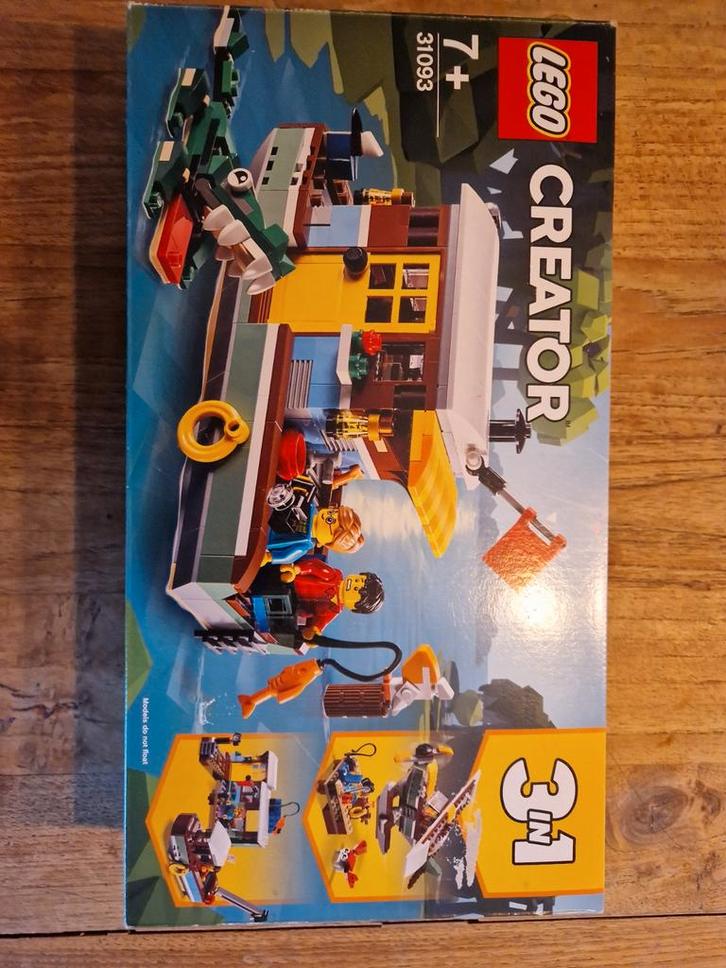 LEGO Creator 3in1 31093 Rivierhuisboot - Compleet!, Kinderen en Baby's, Speelgoed | Duplo en Lego, Zo goed als nieuw, Lego, Complete set