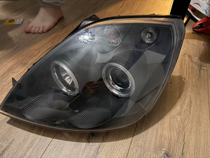 Angel Eyes Koplampen Ford Fiesta MK6 links en rechts, Auto-onderdelen, Verlichting, Ford, Gebruikt, Ophalen of Verzenden