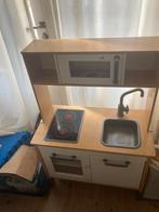 Speelgoed keuken met kado van mijn dochter, en speelgoed, Ophalen of Verzenden, Zo goed als nieuw, Hout