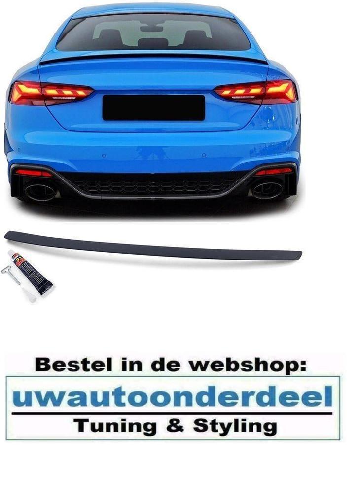 Spoiler Achterklep Mat Zwart S line Styling Voor Audi A5 S5, Auto diversen, Tuning en Styling, Verzenden