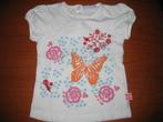 Wit shirt, 92, HEMA, Kinderen en Baby's, Kinderkleding | Maat 92, Ophalen of Verzenden, Zo goed als nieuw, Meisje, Shirt of Longsleeve