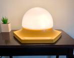 Vintage Space Age lamp geel W.L.P. Leuchten WLP plafondlamp., Ophalen of Verzenden, Zo goed als nieuw, Vintage Mushroom Space Age lamp