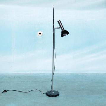 Verchroomde vloerlamp met verstelbare spot Cosack jaren 60 beschikbaar voor biedingen