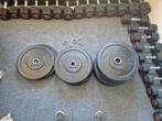 Volledige dumbel / barbelset, Sport en Fitness, Fitnessmaterialen, Ophalen, Zo goed als nieuw, Benen, Dumbbell