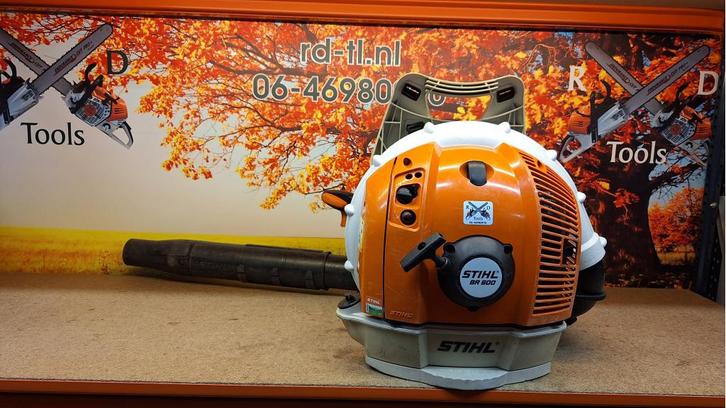 Stihl BR 600 Ruggedragen Bladblazer BR600 Magnum ., Tuin en Terras, Hand-tuingereedschap, Gebruikt, Ophalen of Verzenden