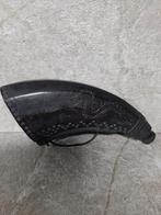 Antieke lederen kruithoorn, 19e eeuw, Oriëntaals, Verzamelen, Ophalen of Verzenden