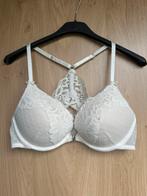 Witte bh met voorsluiting Hunkemöller 75B, Kleding | Dames, Ondergoed en Lingerie, Hunkemöller, Ophalen of Verzenden, Wit, BH