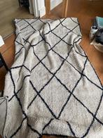 Tapijt Xenos naturel/beige + zwart 120x180 cm. 100% katoen, Ophalen, Gebruikt, 150 tot 200 cm, Crème