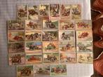 29 antieke auto,s 3D plaatjes prenten chromos trading cards, Ophalen of Verzenden, Voor 1940, Gebruikt