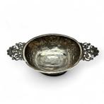 18e eeuwse zilveren brandewijnkom met Bijbelse decors 1776, Antiek en Kunst, Antiek | Goud en Zilver, Ophalen of Verzenden, Zilver