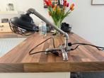 Stoere bureaulamp, Ophalen of Verzenden, Zo goed als nieuw, Metaal, Minder dan 50 cm