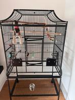 Parkiet/kleine papegaaien kooi, Dieren en Toebehoren, Ophalen, Gebruikt, Metaal, Vogelkooi