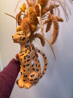 Luipaard Vaas / Gieter - Mooi Decoratief Beeld, Huis en Inrichting, Overige kleuren, Aardewerk of Porselein, Ophalen of Verzenden