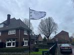 Aluminium (vlaggen)mast(en) 8m wit (Ral 9010), Diversen, Vlaggen en Wimpels, Verzenden, Zo goed als nieuw