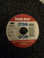 8 stuks 3M Scotch Brite schuurschijven 125mm, nr. 51894, Ophalen of Verzenden, Nieuw