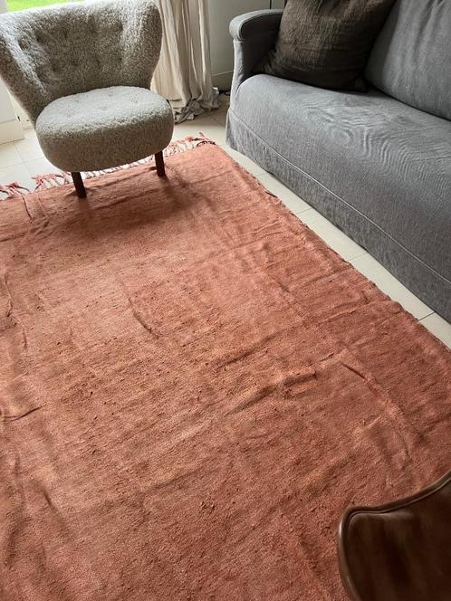 Gaaf kleed Kelim terra kleur, Huis en Inrichting, Stoffering | Tapijten en Kleden, Zo goed als nieuw, 150 tot 200 cm, 200 cm of meer