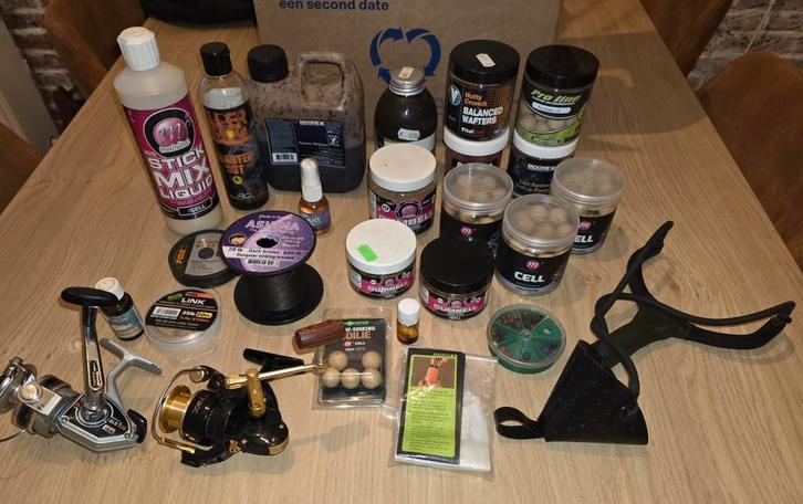 Mainline Cell, Fox, Pro Line, Cc moore, vis molens etc..., Watersport en Boten, Hengelsport | Karpervissen, Zo goed als nieuw