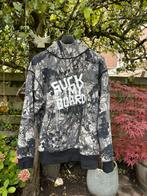 Gotcha - SUCK MY BOARD hoodie maat L in grijze camo graphics, Maat 52/54 (L), Gotcha, Nieuw, Ophalen of Verzenden