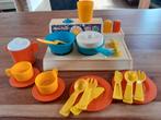 Fisher price toys gas fornuis vintage met toebehoren zie oms, Kinderen en Baby's, Speelgoed | Fisher-Price, Ophalen of Verzenden
