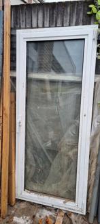 Aluminium Draaikiepraam met Kozijn., Ophalen, Gevelraam of Ruit, Gebruikt, Minder dan 80 cm