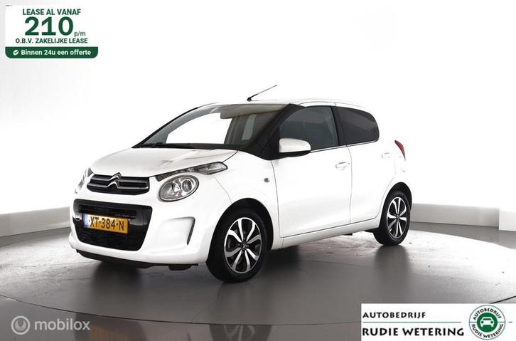 Citroen C1 1.0 VTi Automaat Shine cam|nav|ecc|dab|lmv15, Auto's, Citroën, Bedrijf, Te koop, C1, ABS, Achteruitrijcamera, Airbags