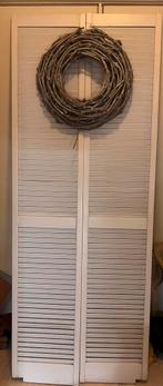 Louvre deuren wit, Ophalen of Verzenden, Gebruikt