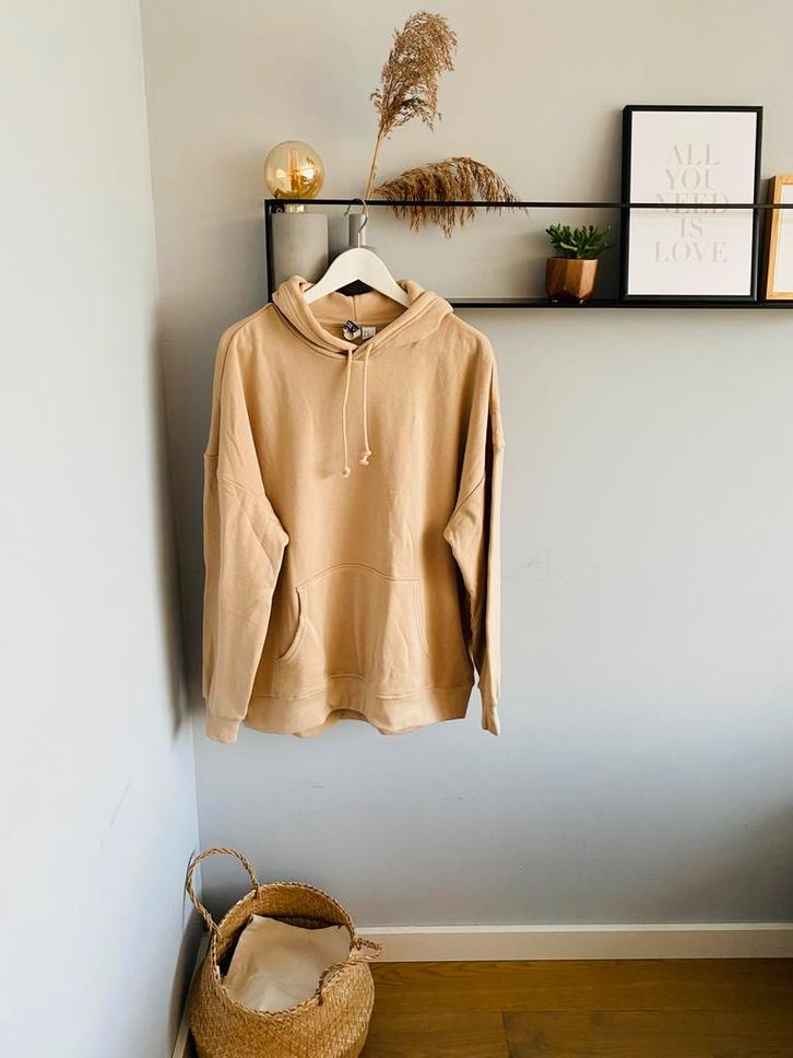 Trui/ sweater/ sweatshirt/ shirt/ top van H&M, maat XL/42, Kleding | Dames, Truien en Vesten, Nieuw, Maat 42/44 (L), Beige, Ophalen of Verzenden