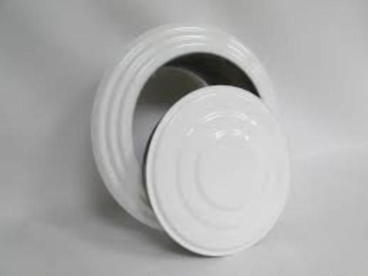 Rozet, inbouw rozet met dop van Ø 80,120, 130 en 150 mm, Doe-het-zelf en Verbouw, Plinten en Afwerking, Nieuw, Ophalen of Verzenden
