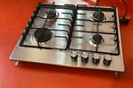 Gasfornuis met 4 pitten - Inbouw, Ophalen, Gebruikt, 4 kookzones, Inbouw