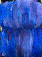 Gekaarde Texelaar Sarizijde Merino Wol voor Spinnen/Vilten, Ophalen of Verzenden, Nieuw, Spinwol