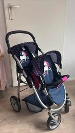 Bayer dubbele poppenwagen, Ophalen, Zo goed als nieuw, Babypop