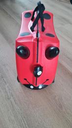 Trunki zit- en reiskoffer lieveheersbeestje, Sieraden, Tassen en Uiterlijk, Koffers, Ophalen, Hard kunststof, Minder dan 50 cm