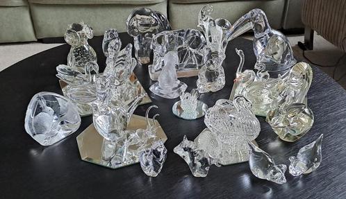Kristallen dieren.Ronde prijzen 5,- 0f 10,- Zie foto's, Antiek en Kunst, Antiek | Glas en Kristal, Ophalen of Verzenden