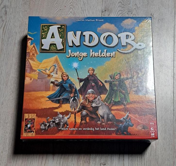 Andor: Jonge Helden - Bordspel - nieuw geseald, Hobby en Vrije tijd, Gezelschapsspellen | Bordspellen, Nieuw, Een of twee spelers