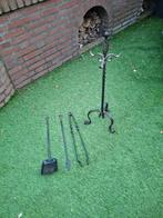 Haardset, Huis en Inrichting, Haarden, Ophalen of Verzenden, Gebruikt, Vrijstaande haard, Houthaard