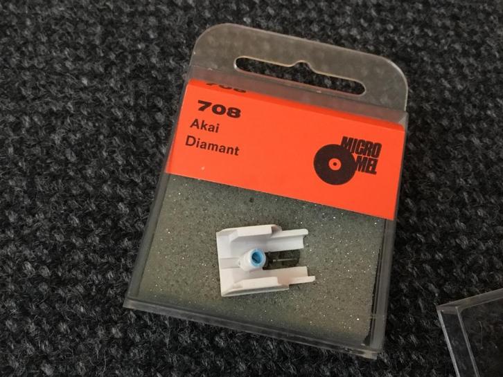 Vintage Akai Diamant 708 platenspeler naald (Onkyo CP1026a), Audio, Tv en Foto, Platenspelers, Nieuw, Platenspeler-onderdeel, Akai