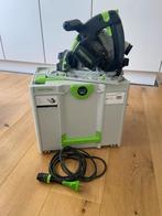Festool TS 55 F Fan Edition 2022 + 140cm Zaaggeleider, Doe-het-zelf en Verbouw, Invalzaag, Ophalen of Verzenden, Zo goed als nieuw